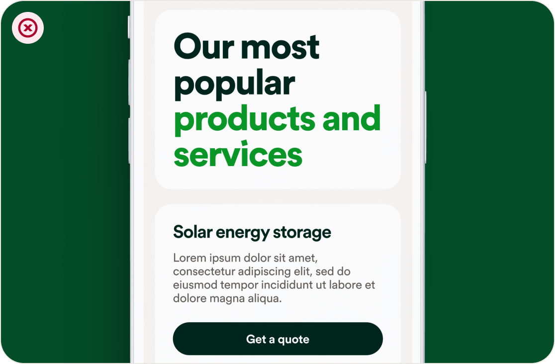 Card usage illustration 3