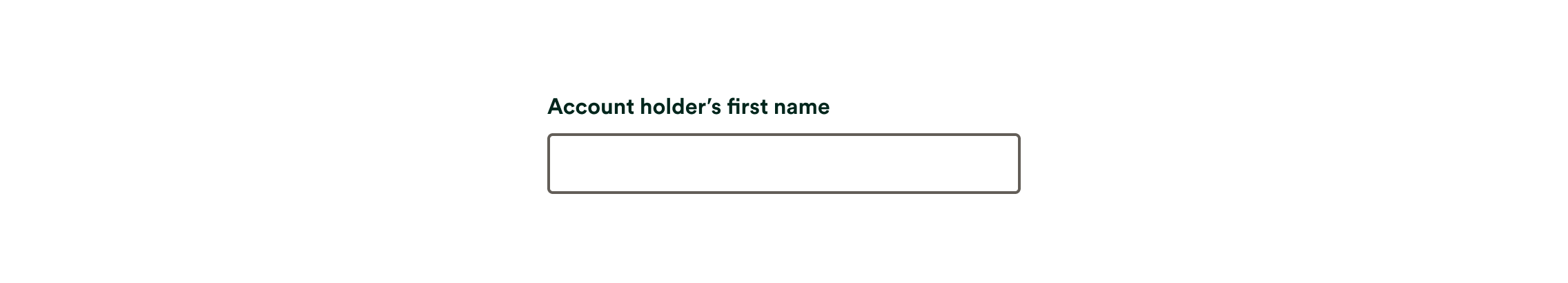 Text field illustration 1