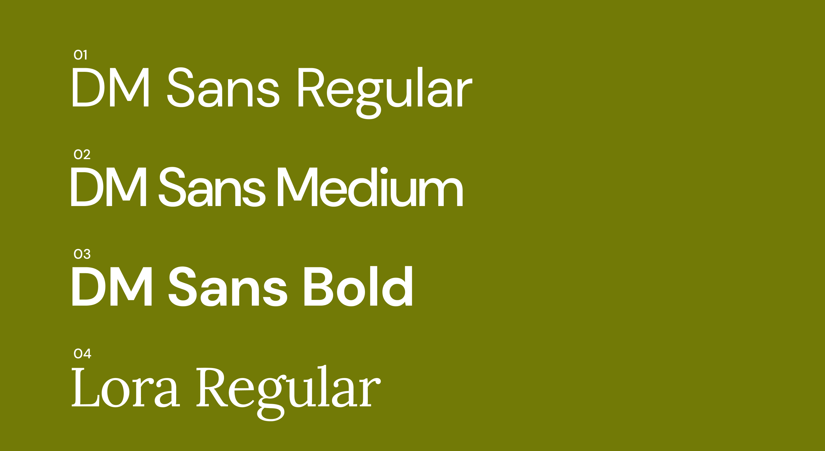 Overview | Typography | Made with Supernova