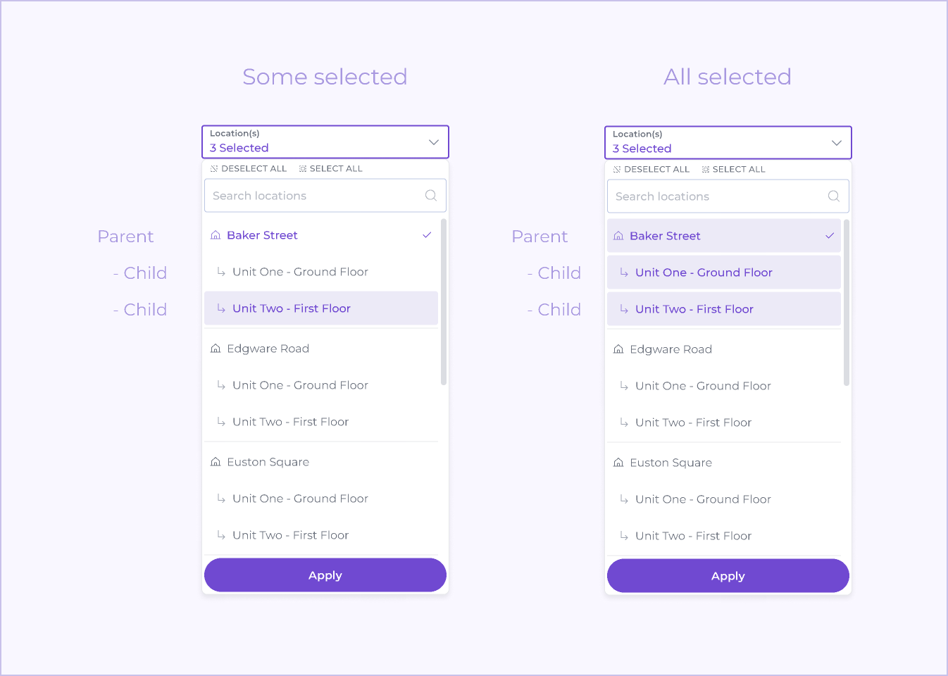 States | Dropdown | Made with Supernova
