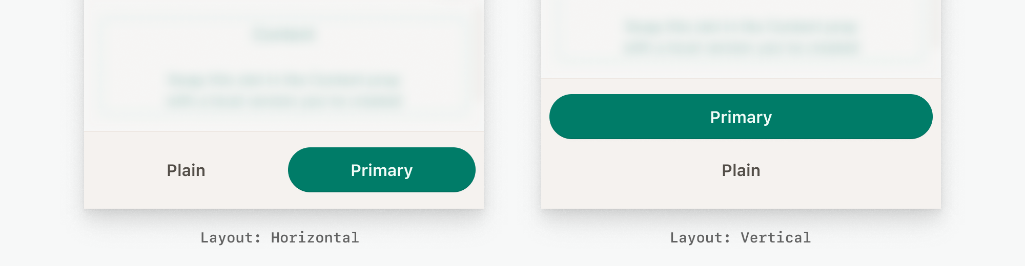 Footer layout variants 1