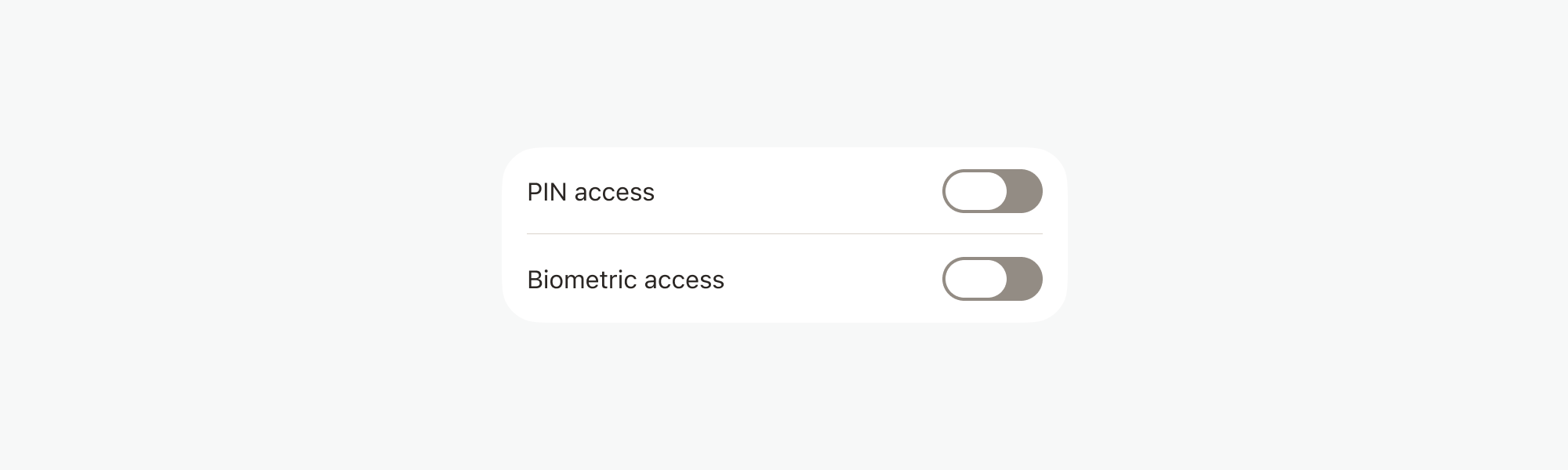 Toggle