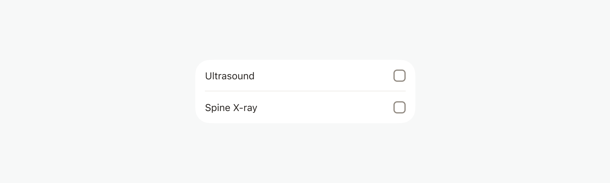 Checkbox