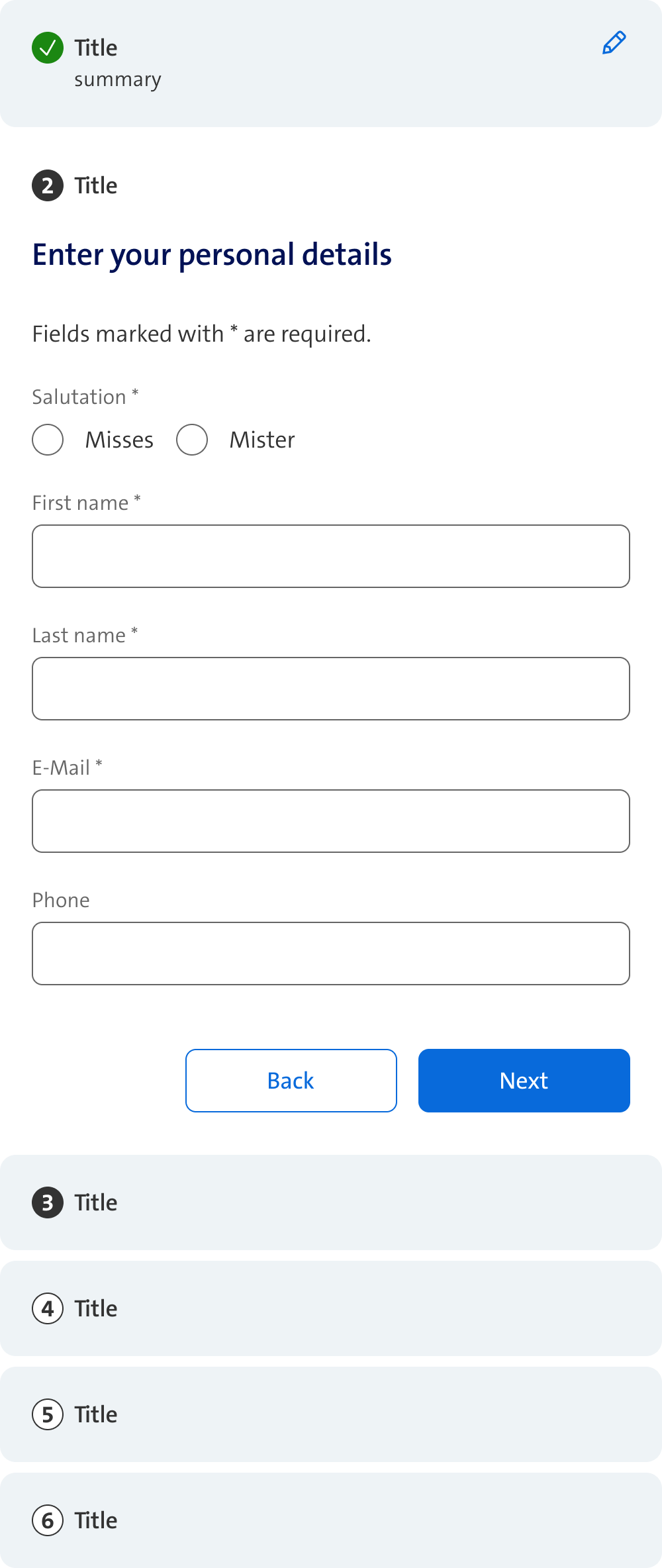 Progress Stepper