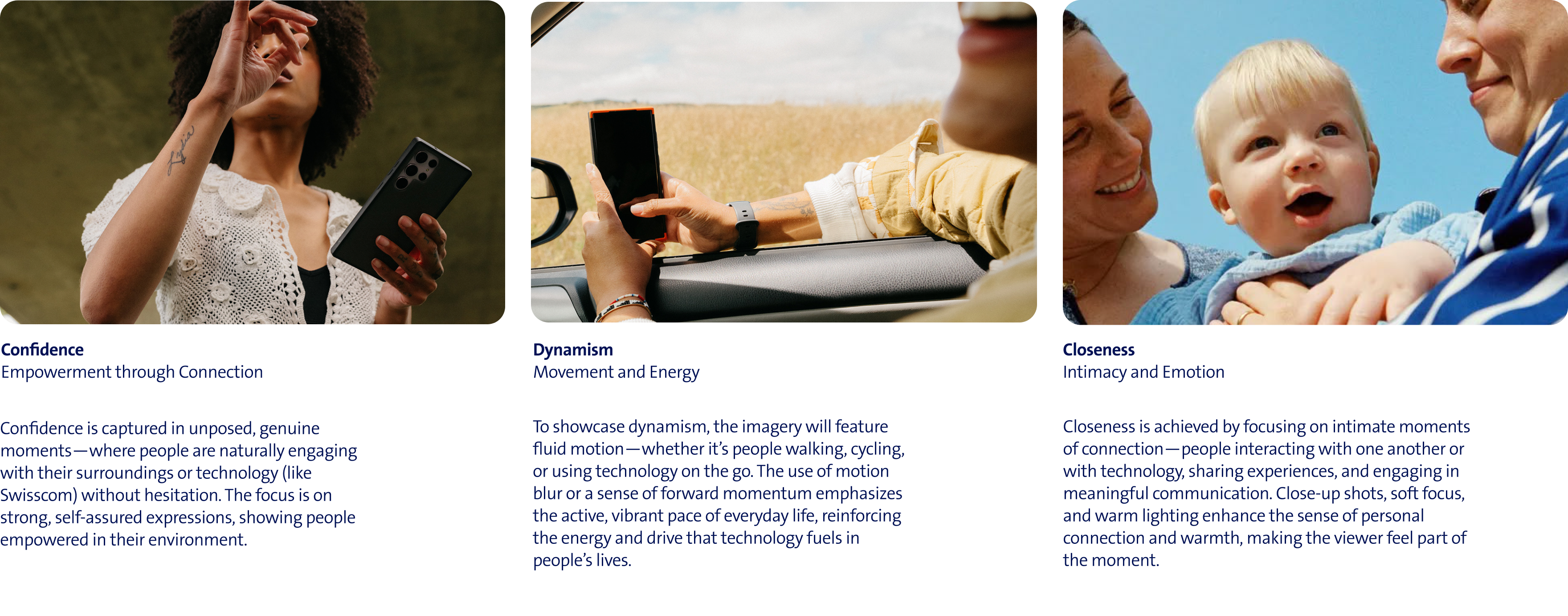 brand principles in imagery