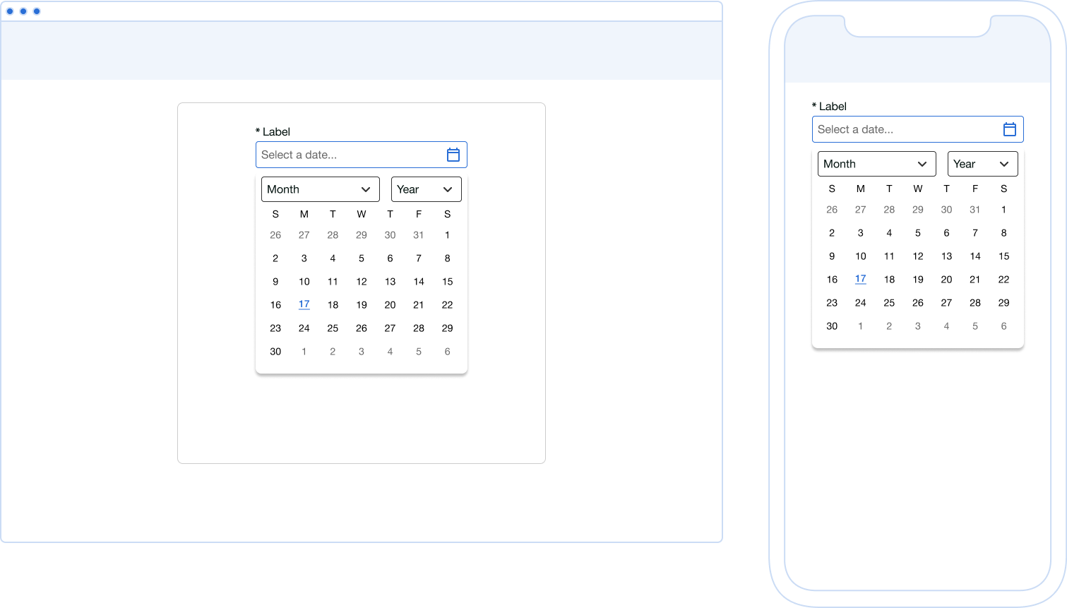 Usage | Date Picker | Made with Supernova