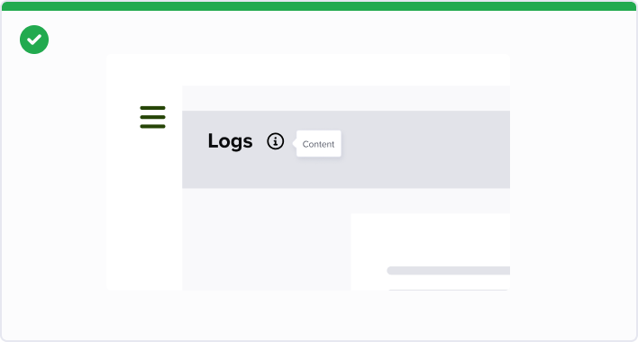 Tooltip can have an apparition delay of 250ms.