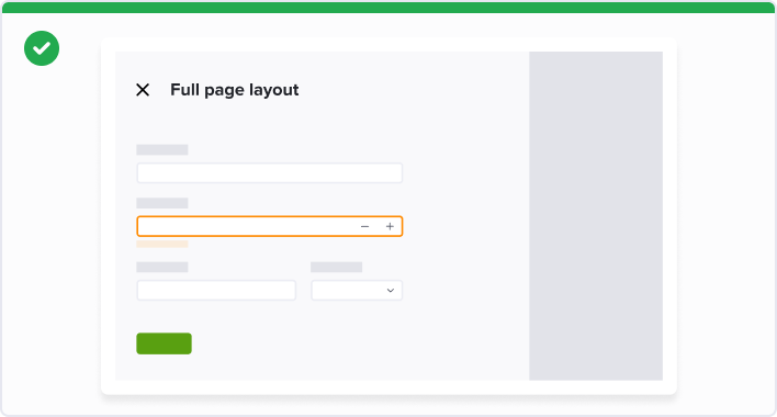 Warning number inputs are informationals and don’t have to block the course of the user.