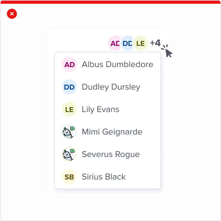 Click to open the dropdown