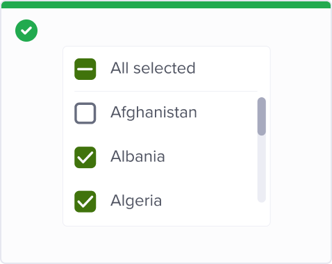 If not all but some child checkboxes are checked, parent checkbox take indeterminate status.