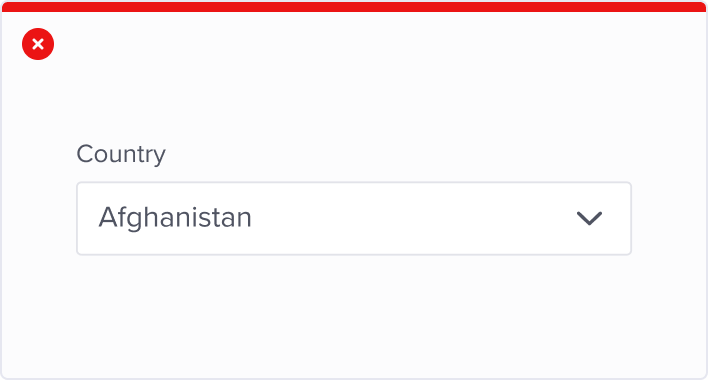 Use by default an option already given in the list as a default value.
