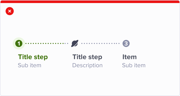 Use too much different icons and break uniformity