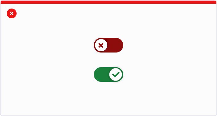 Use others colors to add meaning for specific situation.