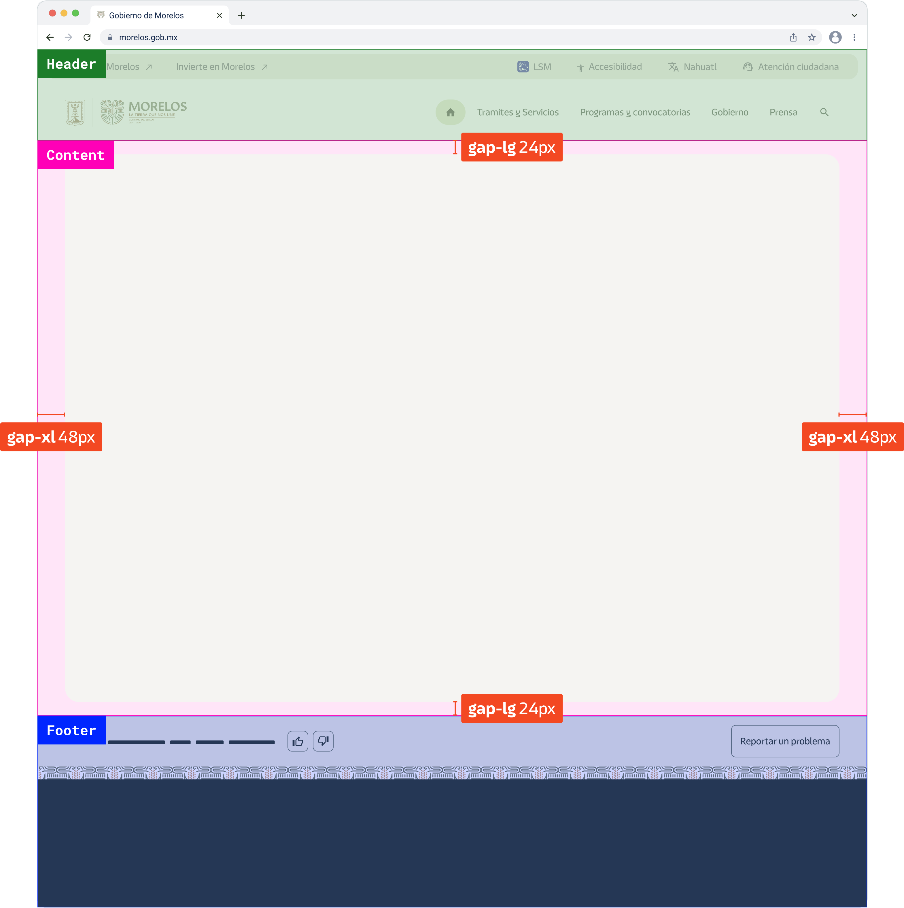 Plantillas | Layout | Made with Supernova