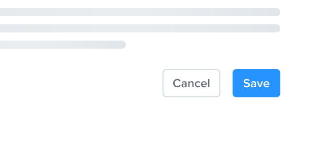 ✅  In cards with more than one button, the button size should hug the content.