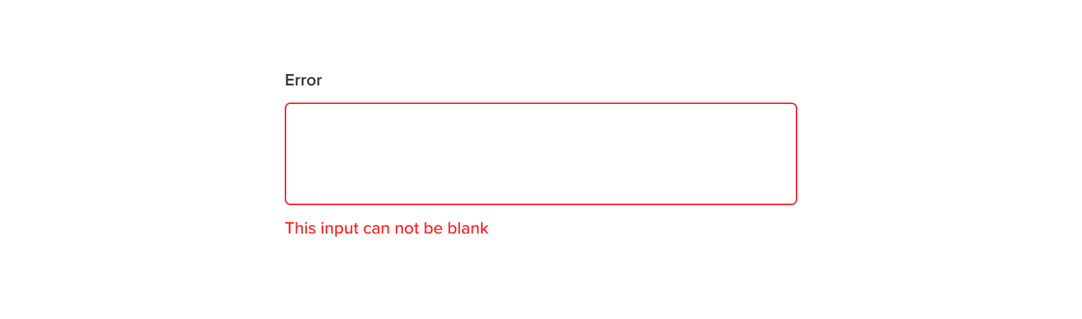 Error