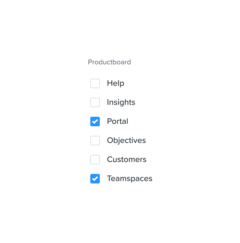 Independent checkbox lists do not have the selected state as they are not in any container.