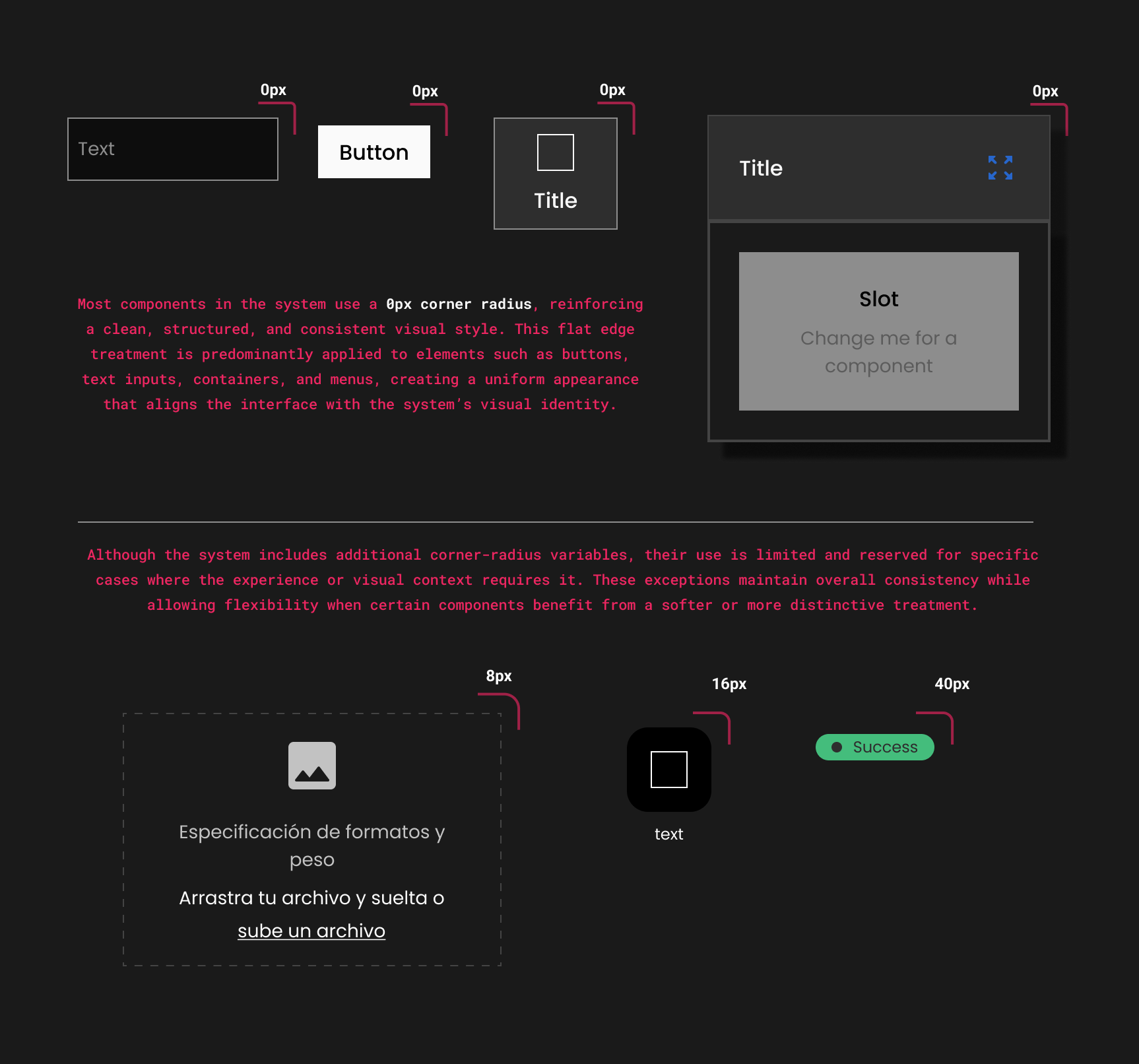 Descripción general | Radius | Made with Supernova
