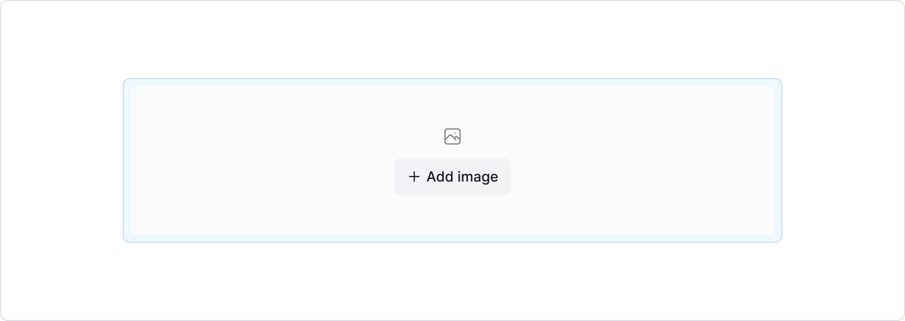 Image / empty block