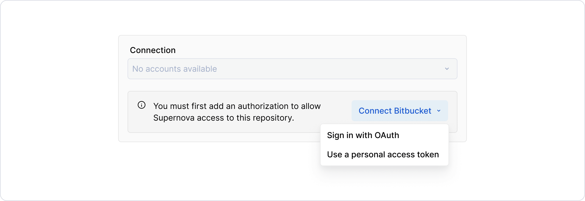 Connect Bitbucket