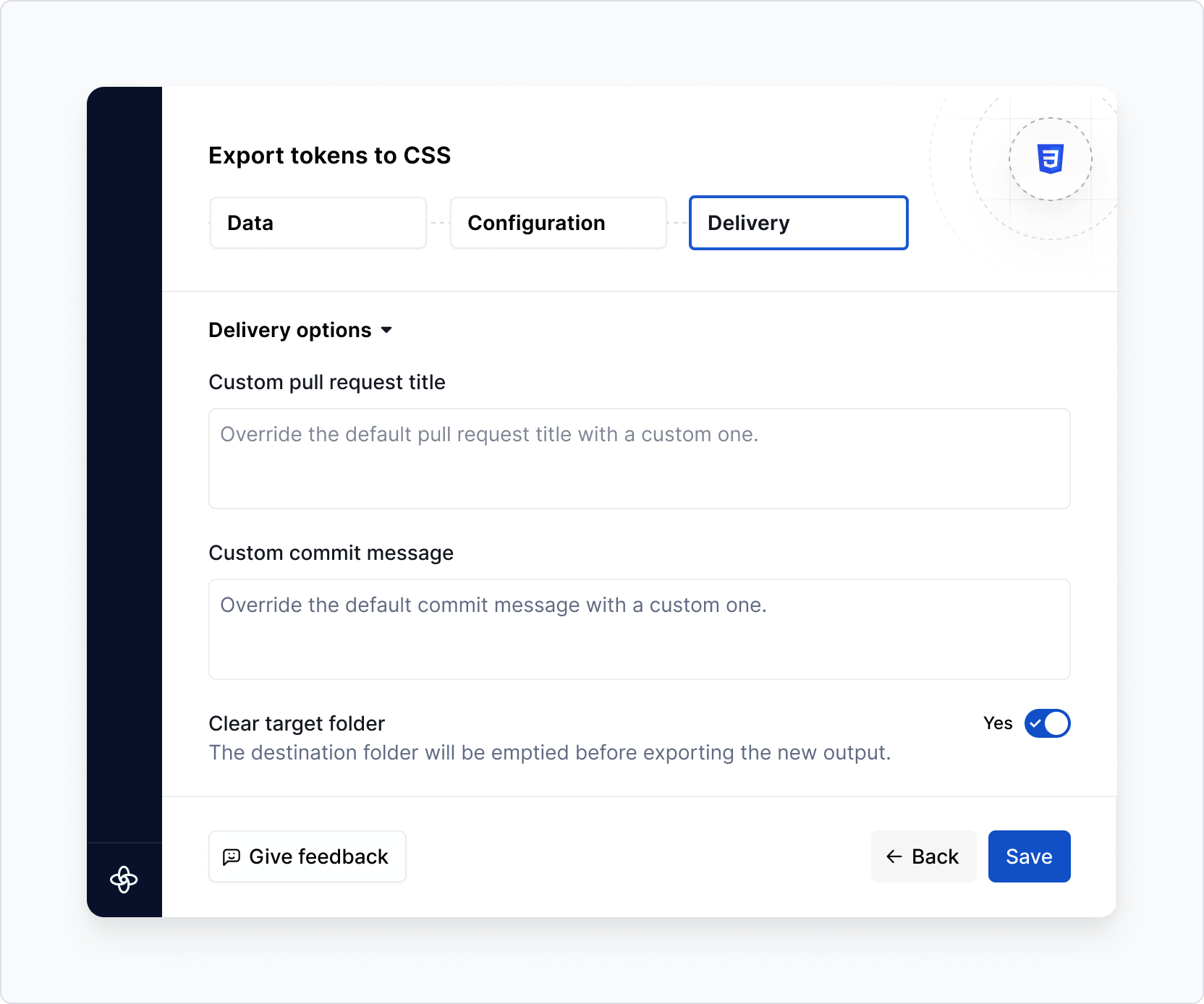 Delivery options