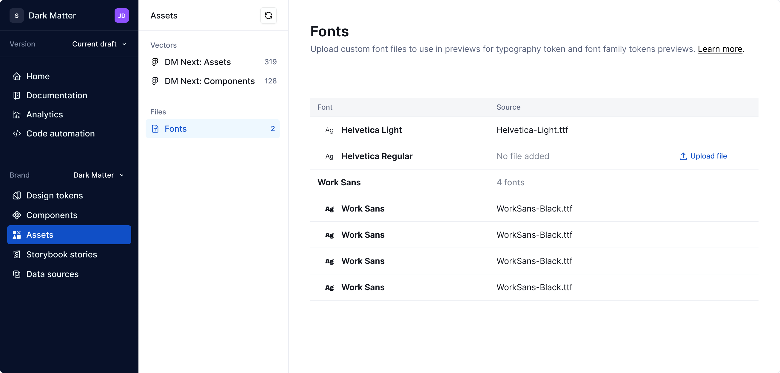 Fonts