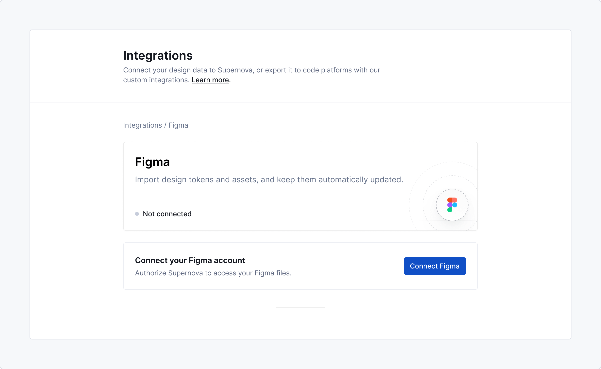 Integrations - Connect new