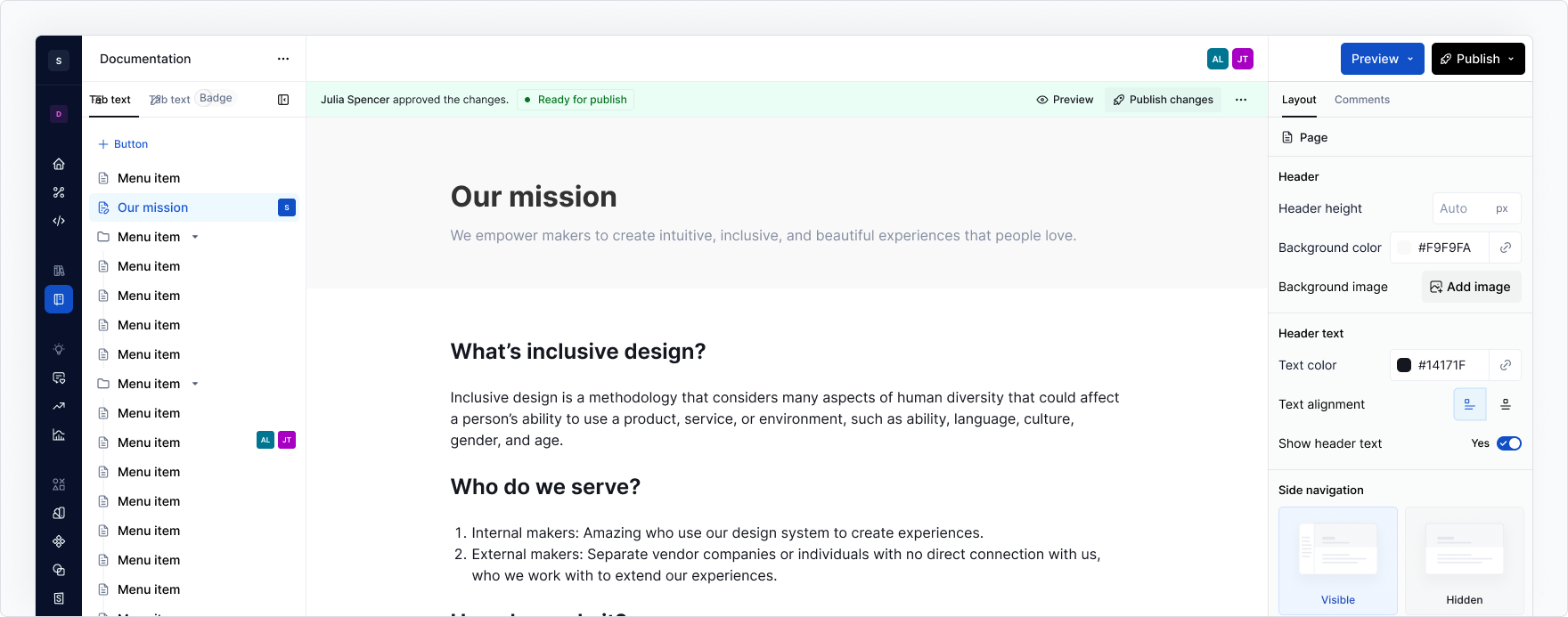 Workflows - ready for publish