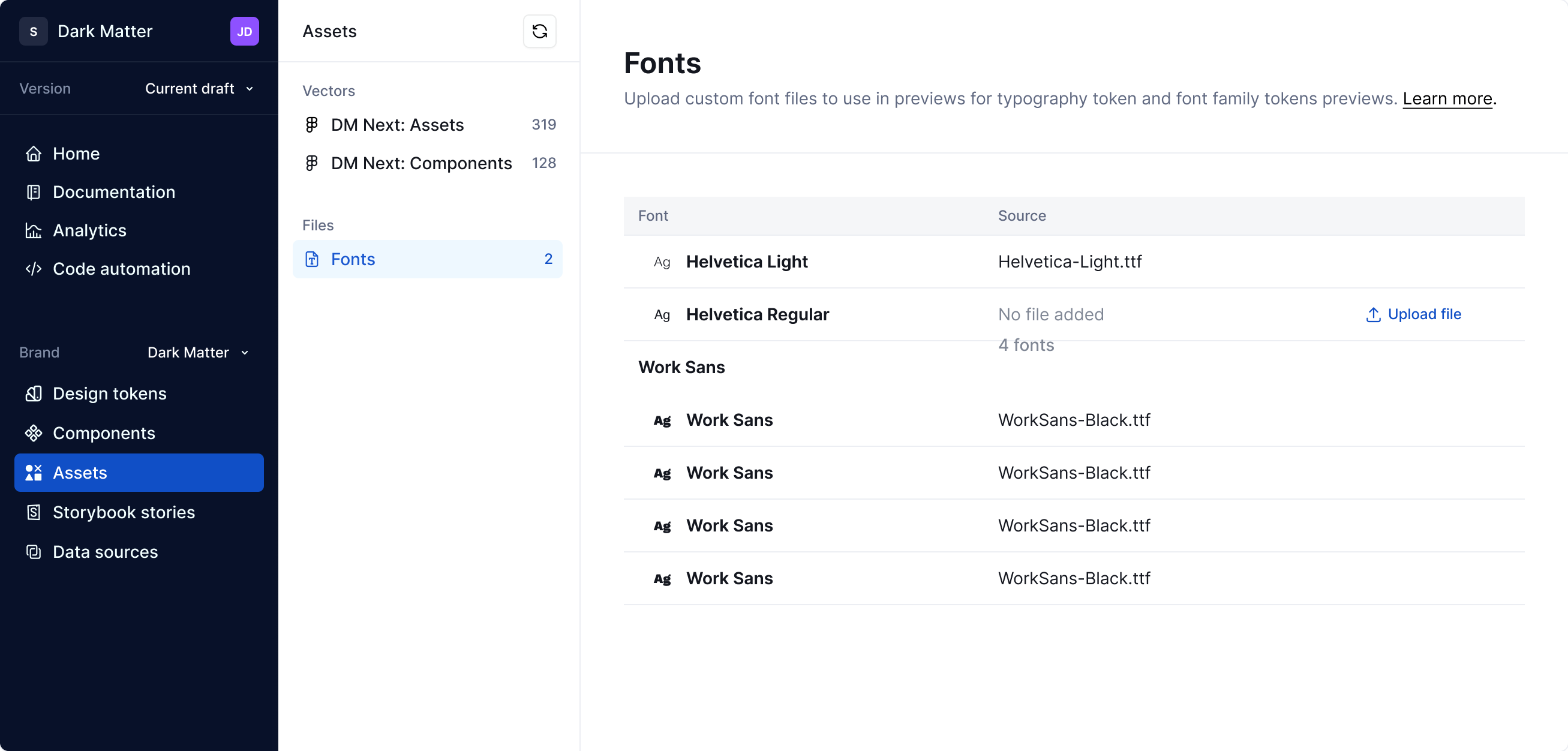 Fonts