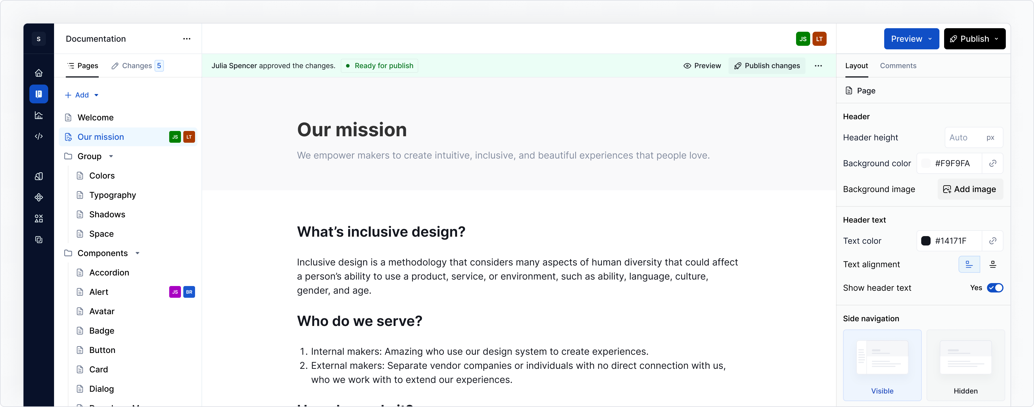 Workflows - ready for publish