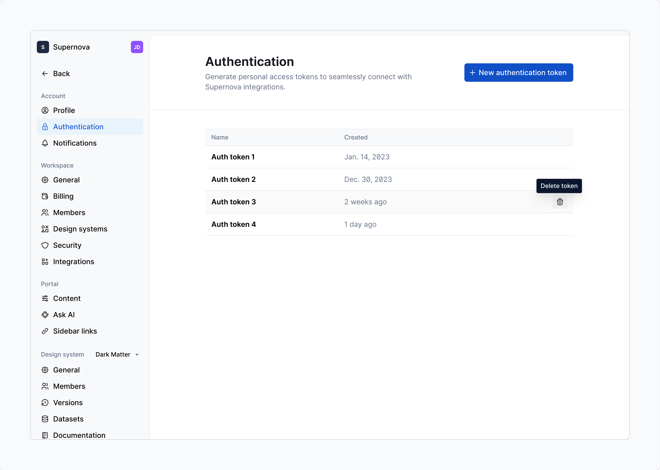 Authentication overview
