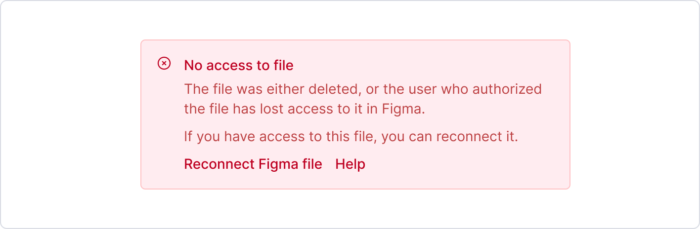Error: no access