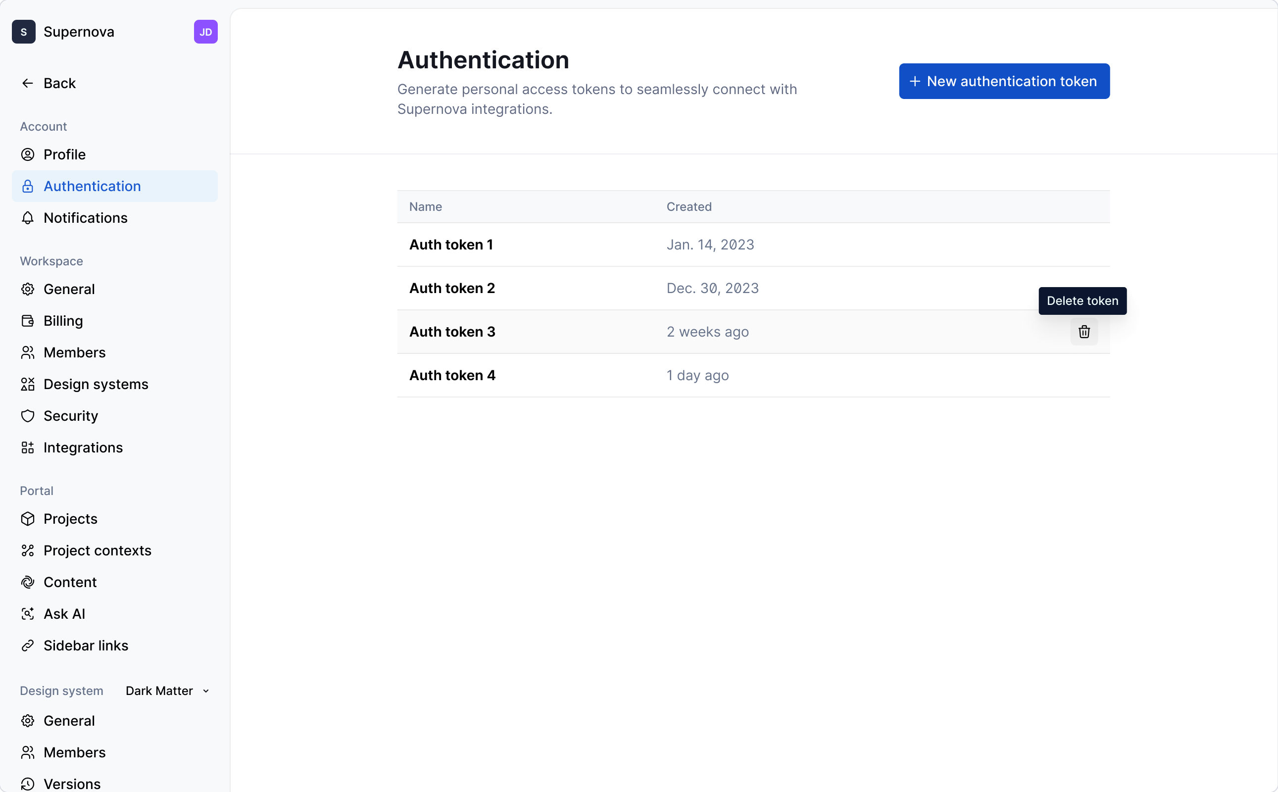 Authentication overview