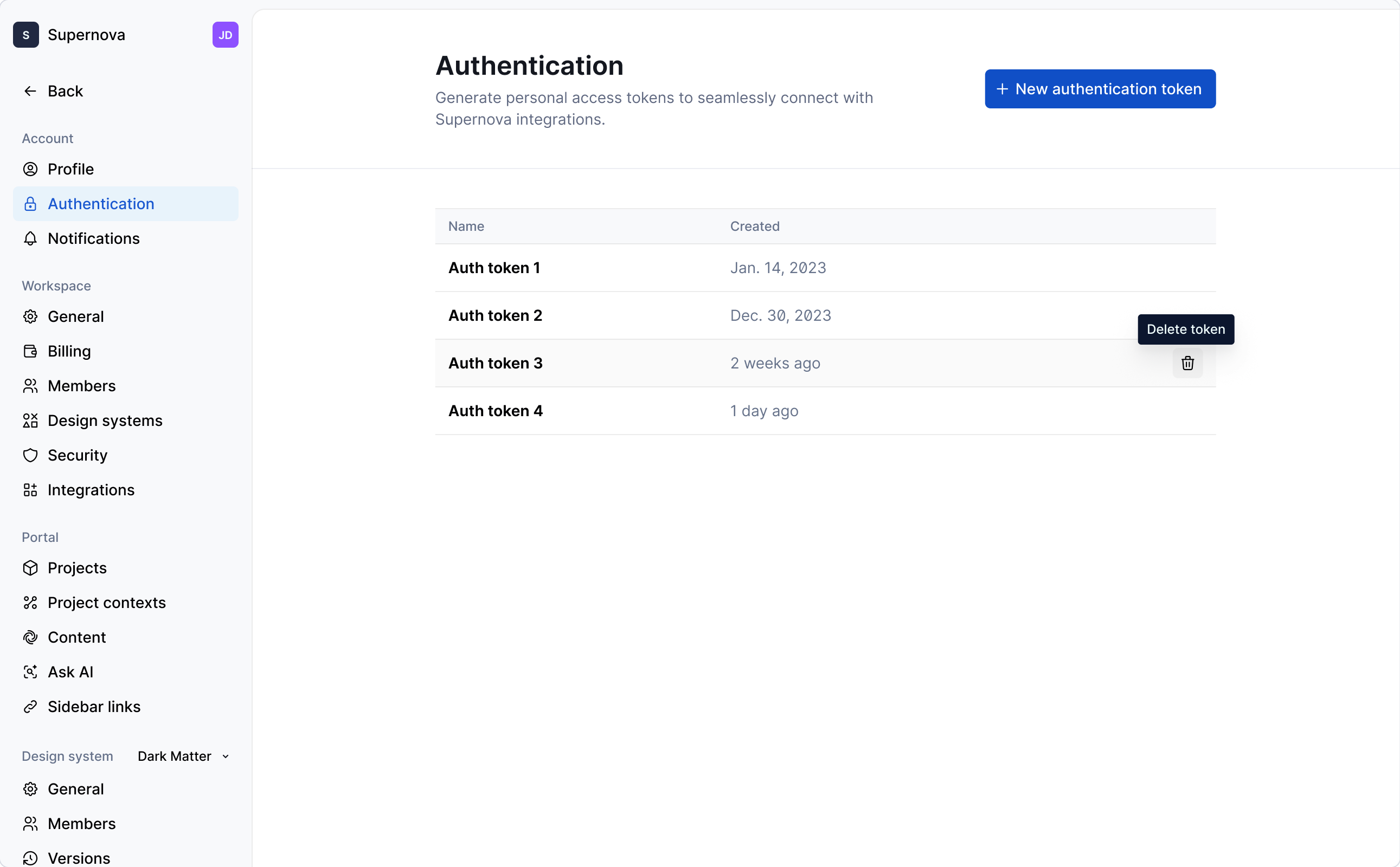 Authentication overview