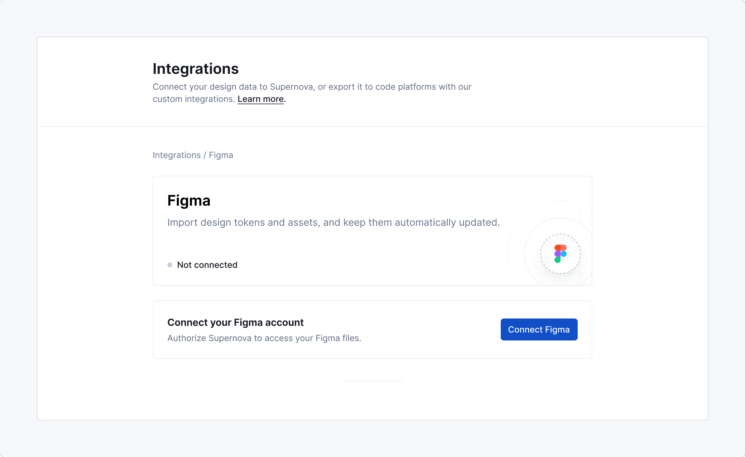 Integrations - Connect new