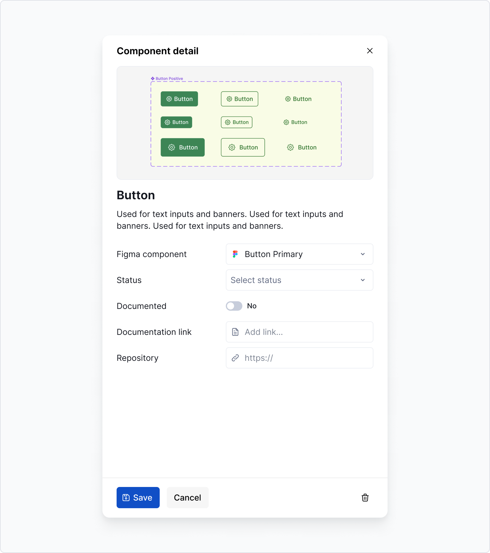 Components: Edit component