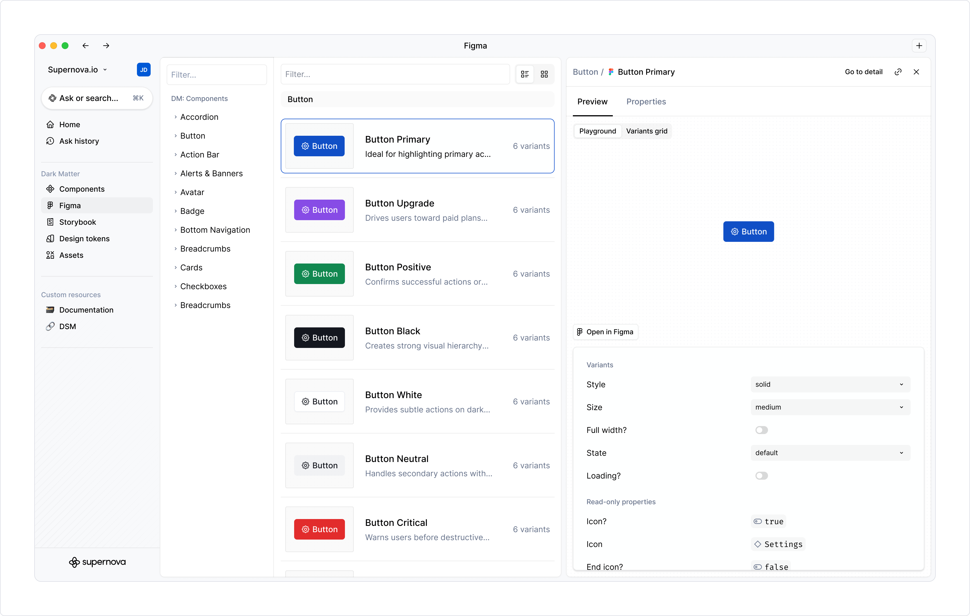 Figma components