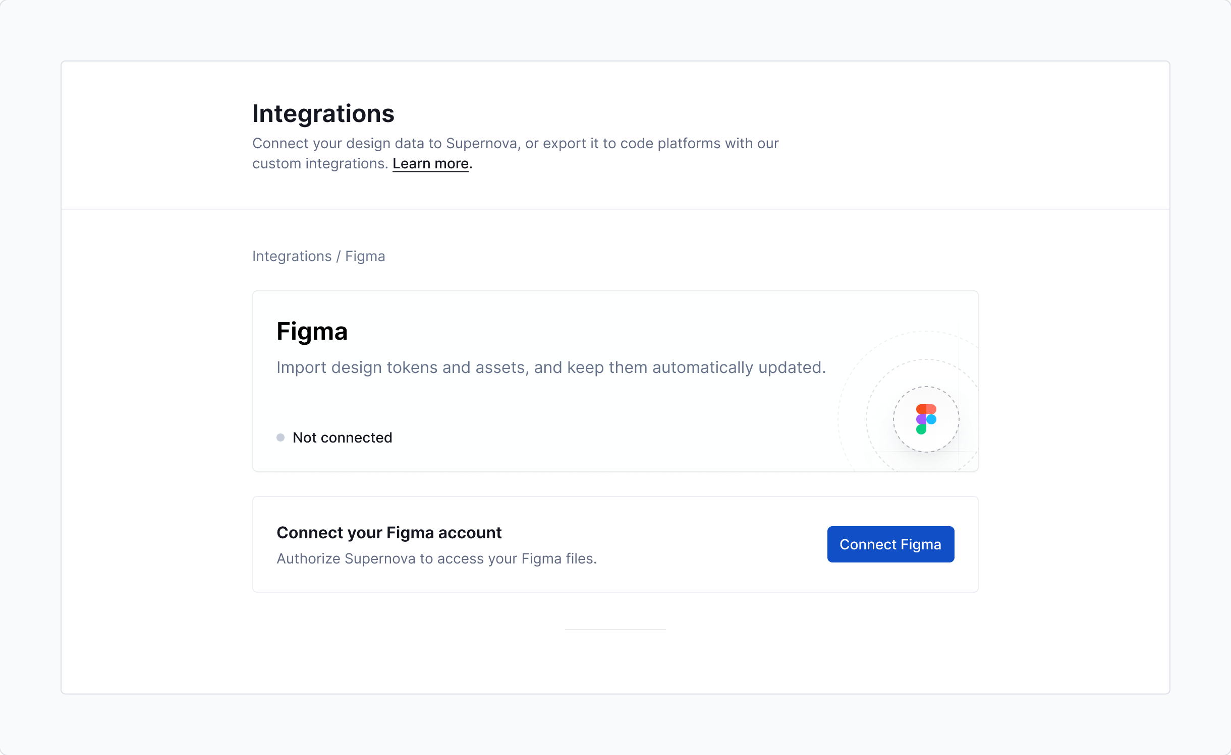 Integrations - Connect new