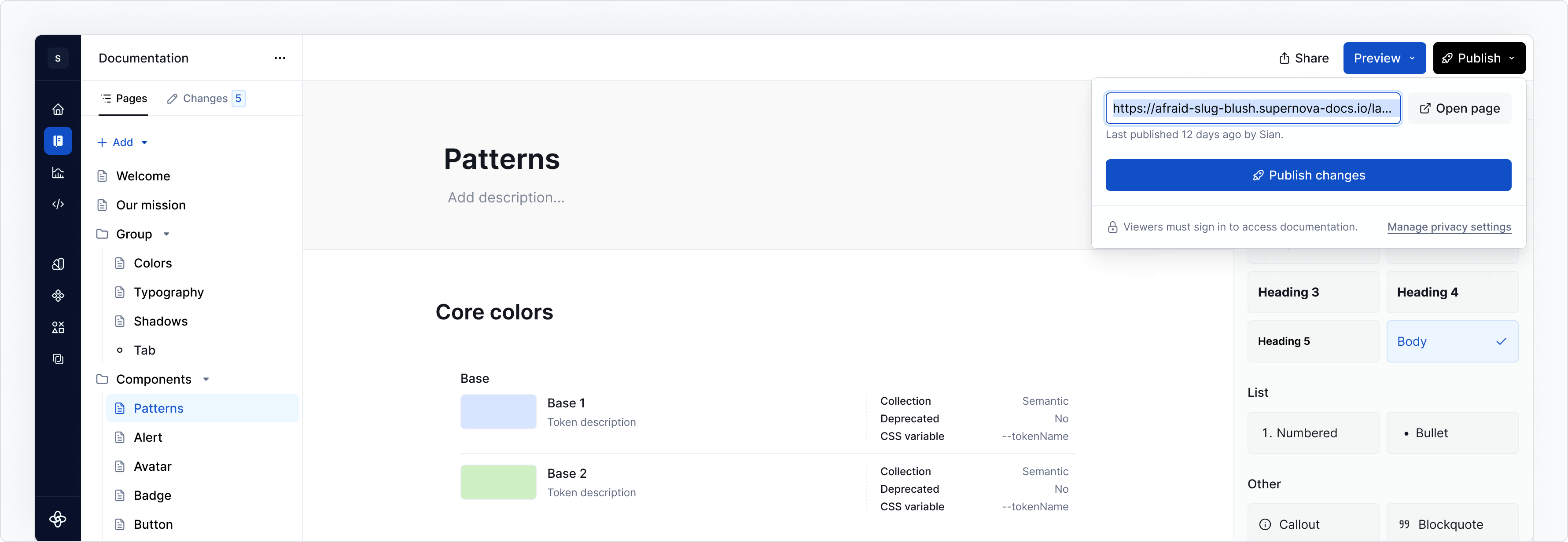 Publish - following build