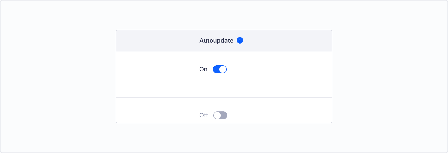 Updating a data source