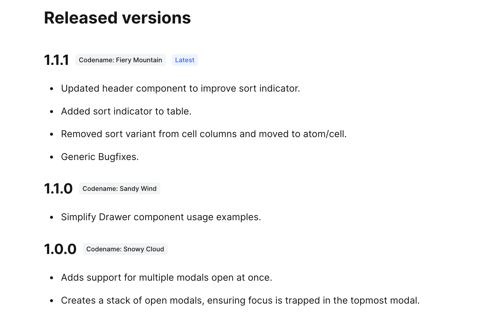 Release notes take changelog from your versions and turn it into auto-generated list