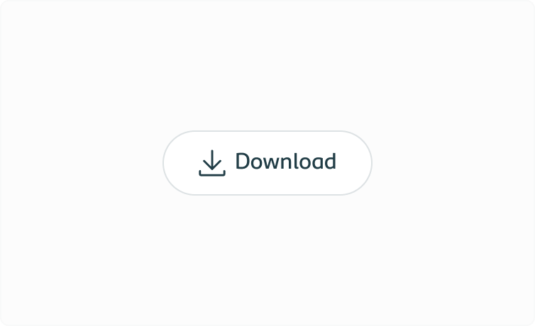 Button with icon and label in the same colour