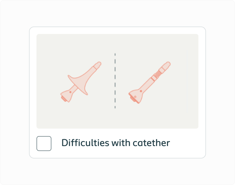 Answer option with an image that illustrates the option