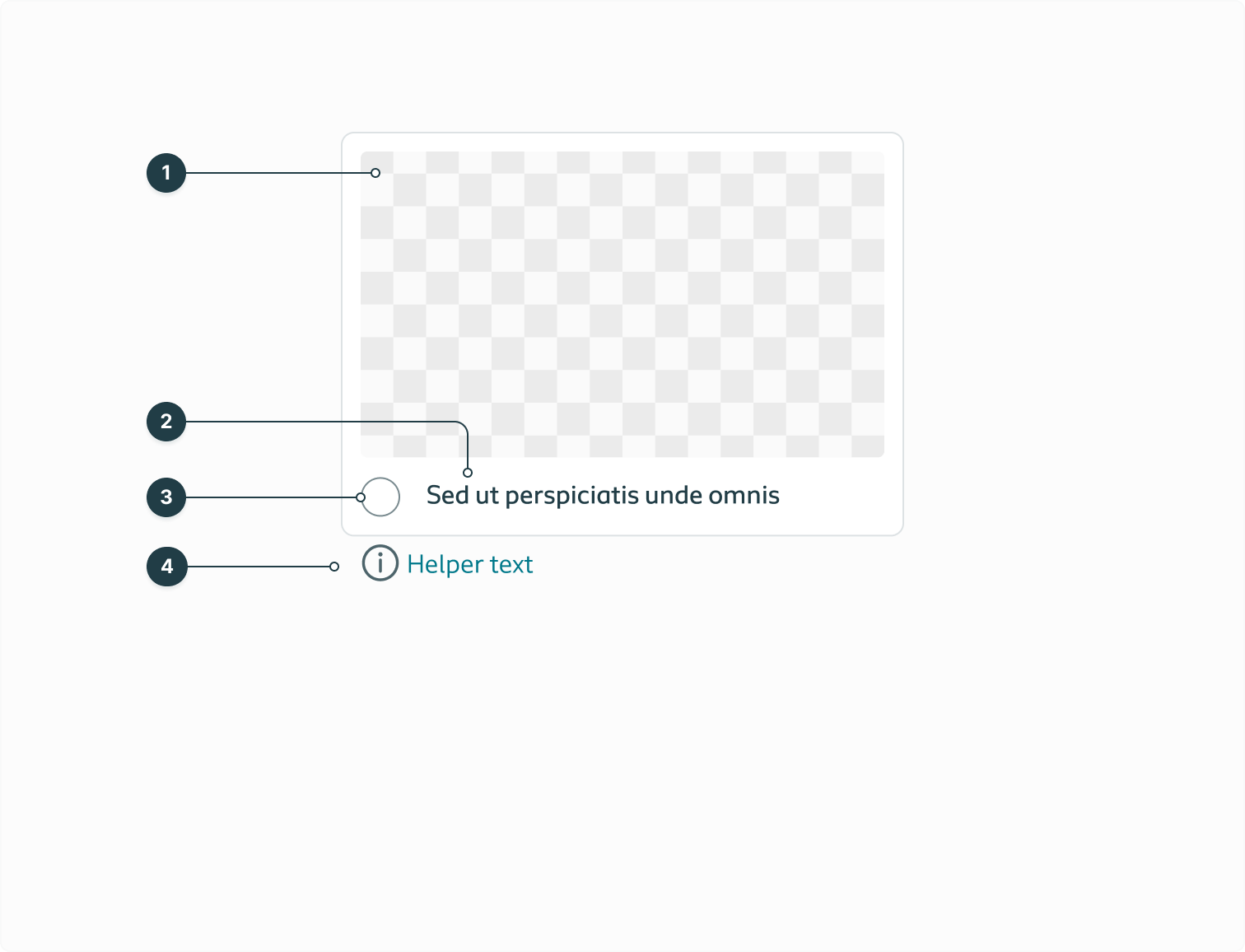 Listing all the separate elements of the answer type