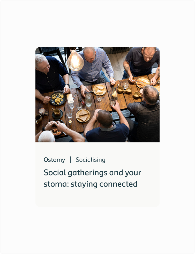 An example of a card with article content.