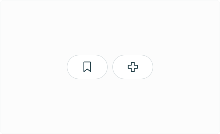 Button icon with no label