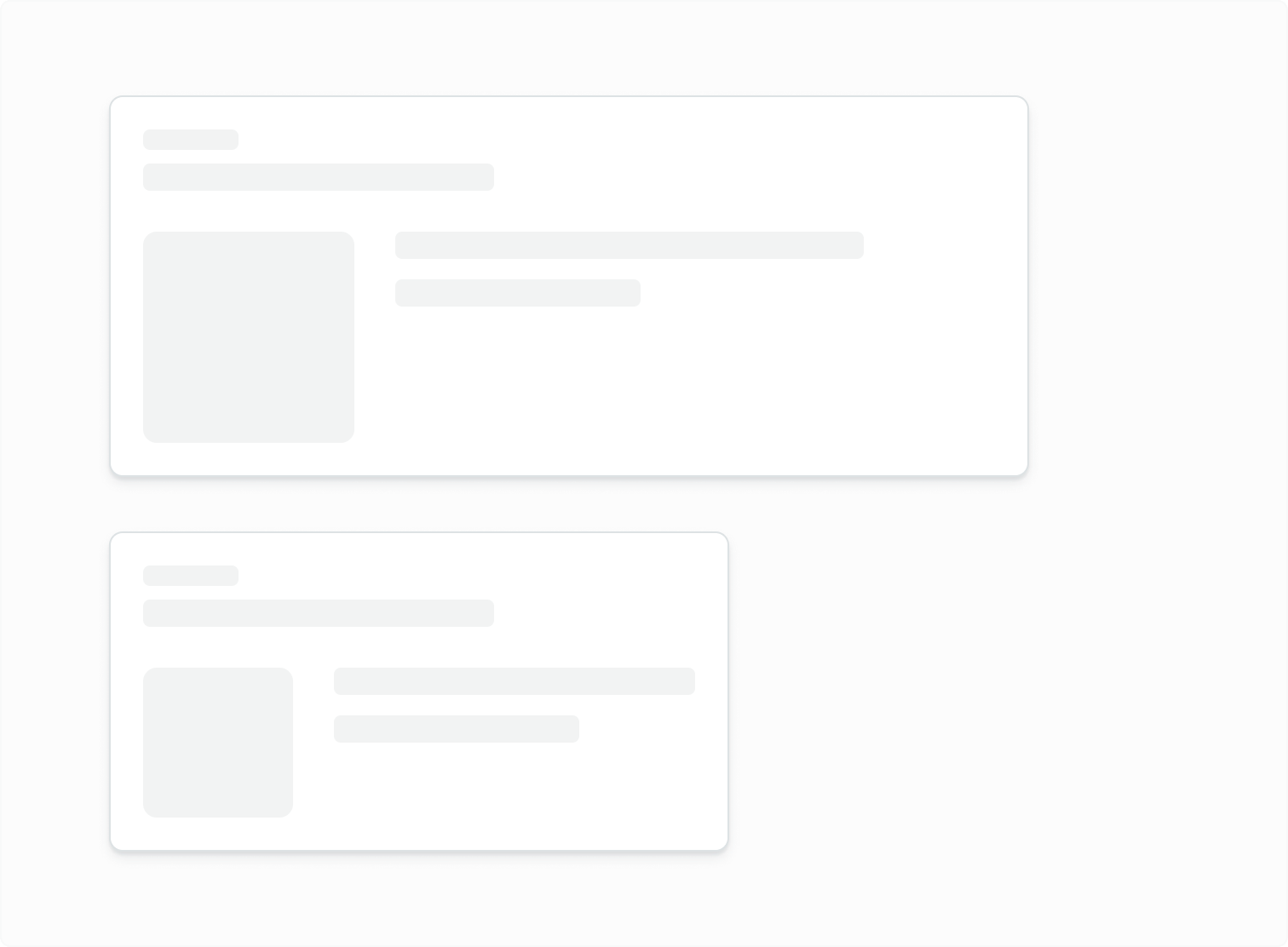 Visualising desktop and mobile sizes of the order card component