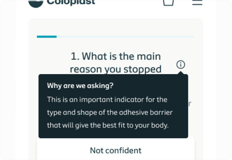 Toggletip fully visible in view