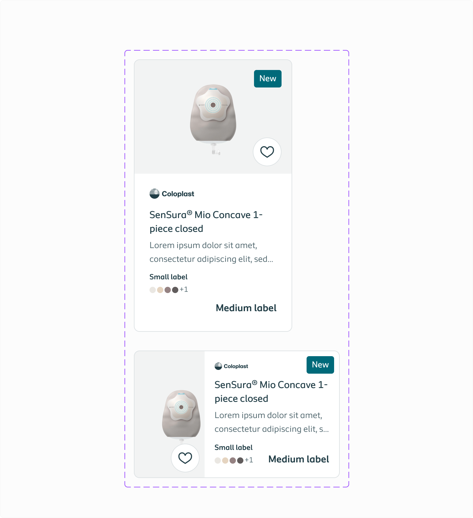Product card