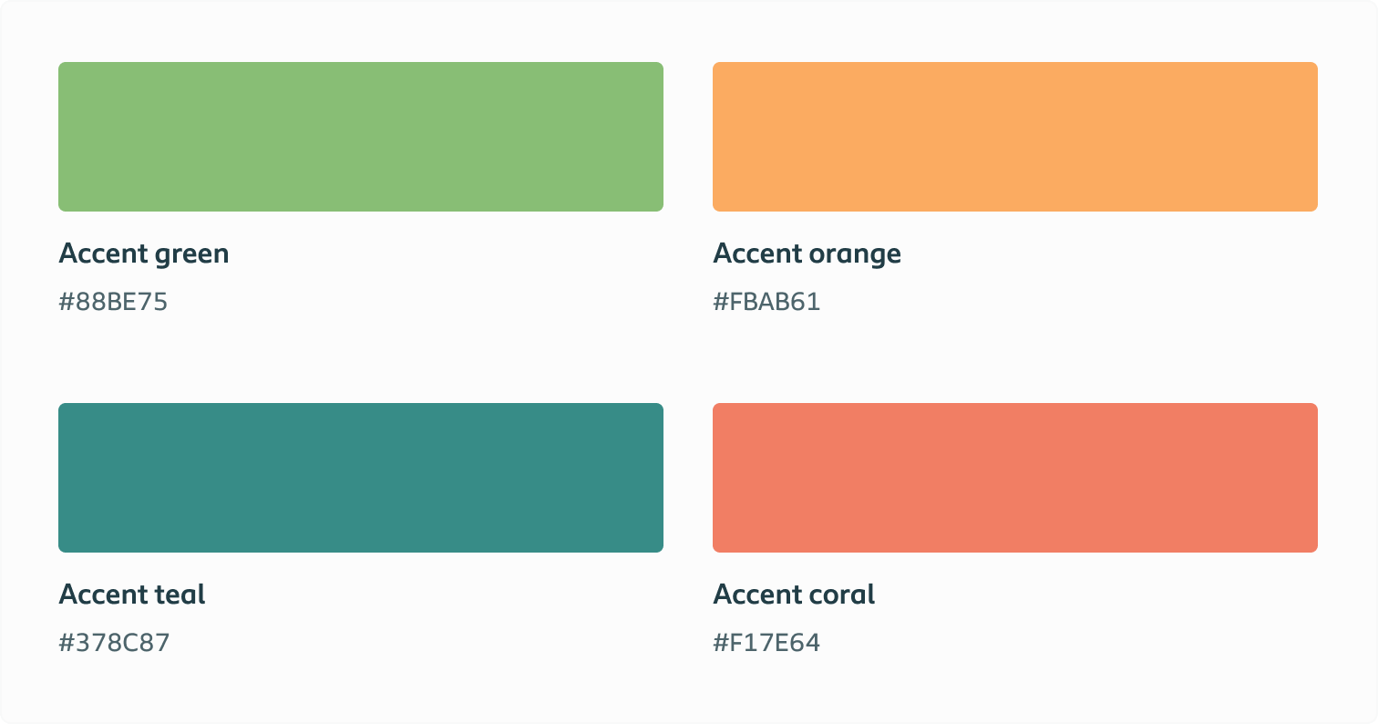 Colour / accent
